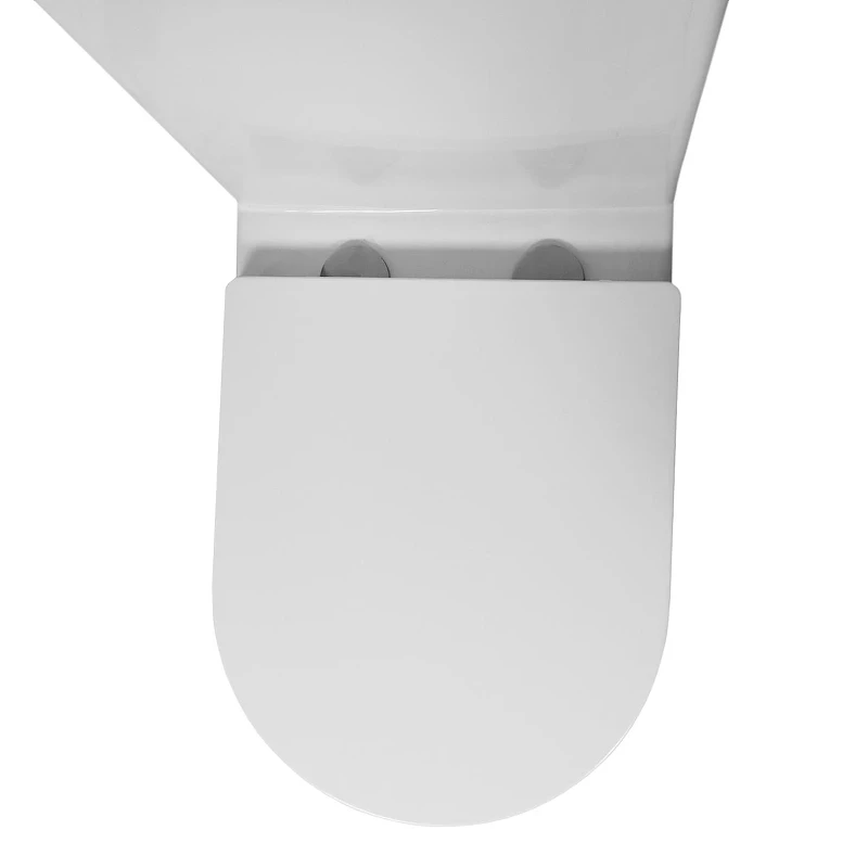 Унитаз компакт Azario Blanco AZ-T003B-R цвет Белый с бачком и сиденьем Микролифт
