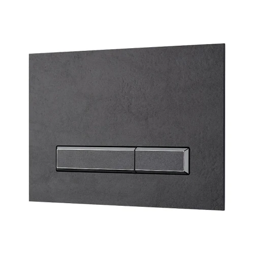 Кнопка смыва для инсталляции KK POL Lapis Grande V1 350/PPK/412-00-03 Pietra Antracit