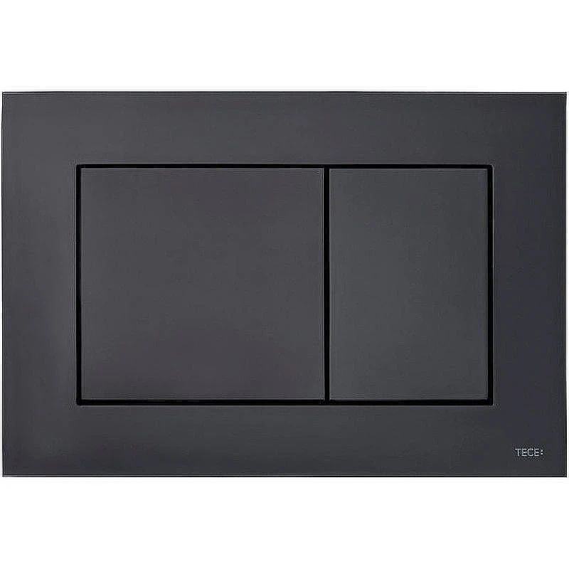 Унитаз с инсталляцией Ceramicanova Forma CN3009 + Tece Now 9400414 с сиденьем Микролифт и Черной матовой клавишей смыва