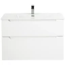 Тумба под раковину BelBagno Etna-H60 80 ETNA-H60-800-2C-SO-BL-P подвесная Bianco Lucido МДФ / ЛДСП