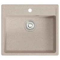Кухонная мойка Mixline Комфорт ML-GM15 56 551912 цвет Песочный