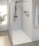 Душевой поддон из искусственного камня Starohome Nordic 160х90 56577969 цвет Белый матовый