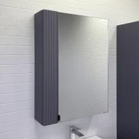 Зеркальный шкаф Comforty Лима 60 00-00019425 цвет Антрацит