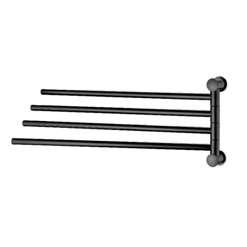 Полотенцедержатель WasserKRAFT K-1034PB поворотный цвет Черный