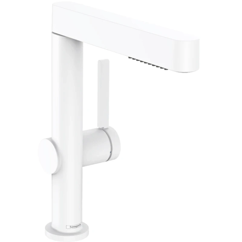 Смеситель для раковины Hansgrohe Finoris 76063700 Белый матовый латунь