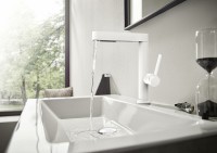 Смеситель для раковины Hansgrohe Finoris 76063700 Белый матовый латунь