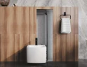 Инсталляция WasserKRAFT Aller 10BDT.020 для биде с крепежом нержавеющая сталь