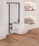 Инсталляция WasserKRAFT Aller 10BDT.020 для биде с крепежом нержавеющая сталь