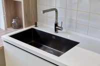 Смеситель для кухни Alveus Zeos P Monarch Anthracite 1136504 Антрацит латунь