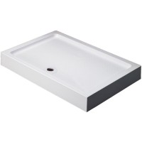Акриловый поддон для душа Black&amp;White Stellar Wind 80x100 0810h00 Белый