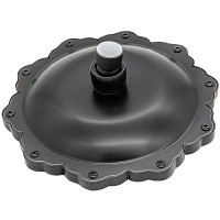 Верхний душ Milacio MC.002.BBR Черная бронза латунь на потолок