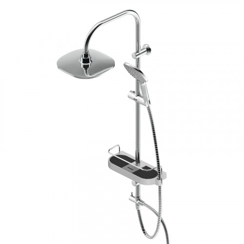 Душевая система Dorff Prime D0740000 Хром латунь на стену