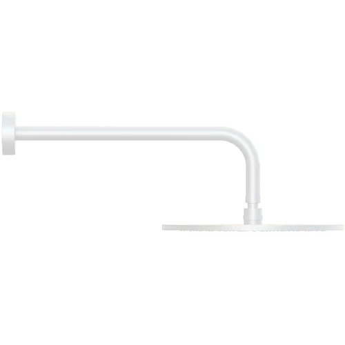 Душевая система Paffoni Light KITLIQ019BO046 с термостатом Белая матовая латунь встраиваемый