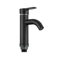 Смеситель для раковины Plstart PL1004-7 цвет Черный