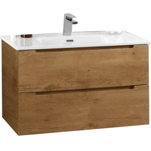 Тумба под раковину BelBagno ETNA 39-800/390-2C-SO-RN-P подвесная Rovere Nature МДФ / ЛДСП