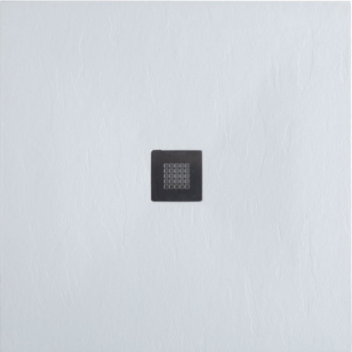 Душевой поддон из искусственного камня Allen Brau Priority 100x80 8.31003-21 Белый камень