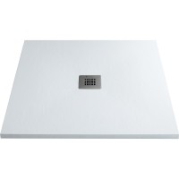 Душевой поддон из искусственного камня Allen Brau Priority 100x80 8.31003-21 Белый камень