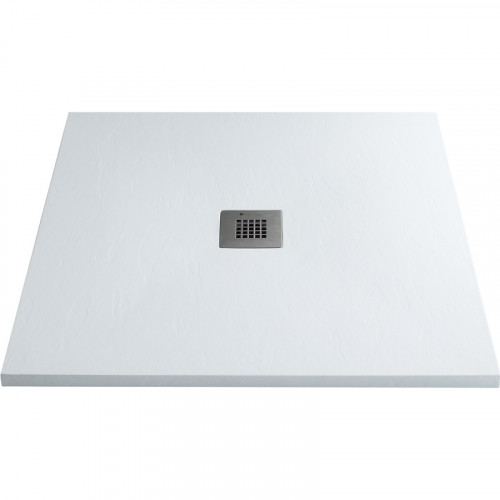 Душевой поддон из искусственного камня Allen Brau Priority 100x80 8.31003-21 Белый камень
