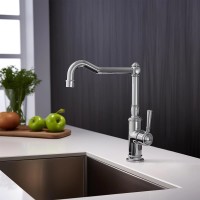 Смеситель для кухни Aquatek Классик AQ1580CR Хром латунь