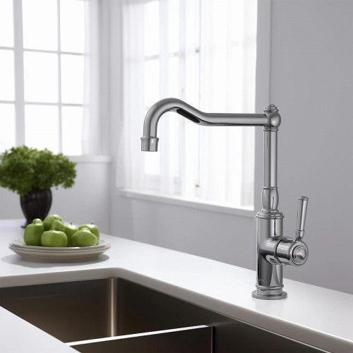 Смеситель для кухни Aquatek Классик AQ1580CR Хром латунь