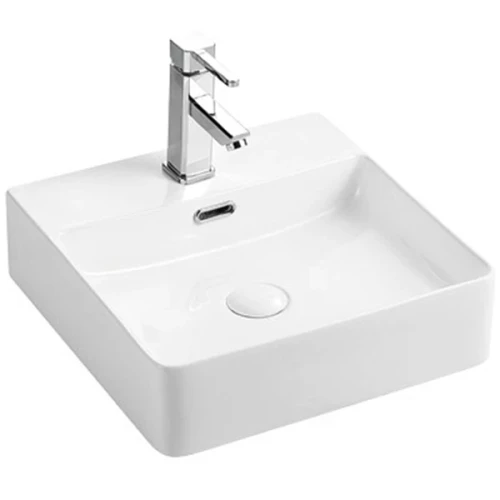 Раковина WeltWasser Elbach 2177 42 10000003862 Белый глянец фаянс накладная