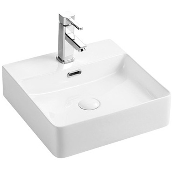 Раковина WeltWasser Elbach 2177 42 10000003862 Белый глянец фаянс накладная