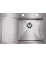 Кухонная мойка Seaman Eco Marino 78 L SMB-7852LSK цвет Нержавеющая сталь