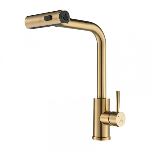 Смеситель для кухни Raffine F203G цвет Золотой сатин
