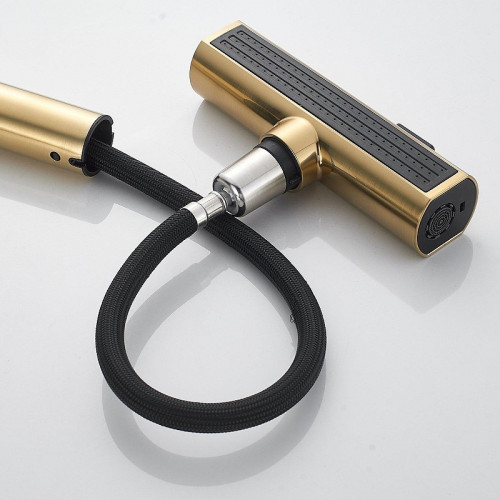 Смеситель для кухни Raffine F203G цвет Золотой сатин