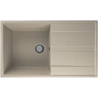 Кухонная мойка Ulgran Quartz Prima 850-03 Десерт искусственный камень (литьевой мрамор) встраиваемый