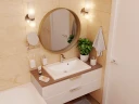 Раковина Paola Roma 70 Белая глянцевая