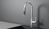 Смеситель для кухни Granula 8168 цвет Нержавеющая сталь