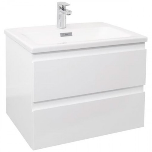 Тумба под раковину Jacob Delafon Madeleine 60 EB2052-J5 подвесная Белый глянец МДФ / ЛДСП