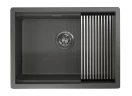 Кухонная мойка Granula Kitchen Space 60 6045U цвет Графит матовый