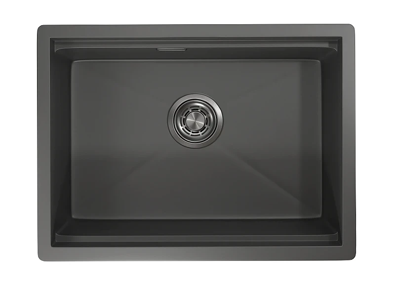 Кухонная мойка Granula Kitchen Space 60 6045U цвет Графит матовый