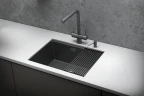 Кухонная мойка Granula Kitchen Space 60 6045U цвет Графит матовый