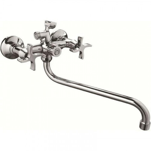 Смеситель для ванны Ledeme H22 2322L универсальный Хром