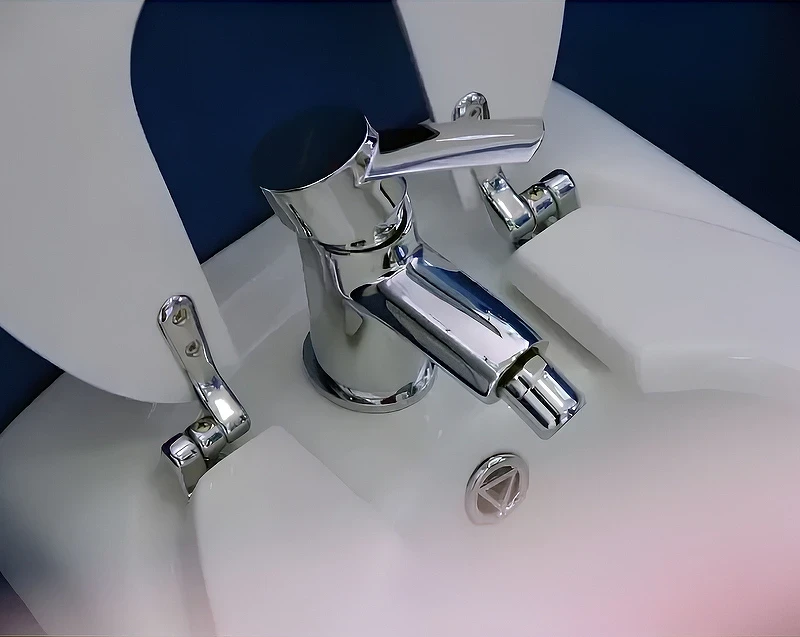 Смеситель для биде Lemark Atlantiss LM3208C Хром латунь