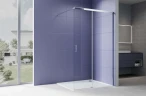 Душевая перегородка Aquatek Walk In 120 AQ.WISL.120.1CH профиль Хром стекло прозрачное