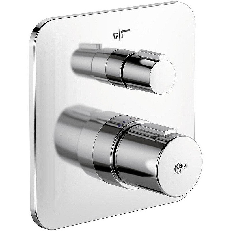 Смеситель для душа Ideal Standard Tonic II A6345AA с термостатом Хром латунь встраиваемый