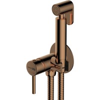 Гигиенический душ со смесителем WasserKRAFT A70938 Розовое золото латунь встраиваемый