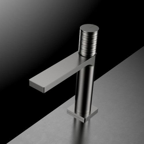 Смеситель для раковины Vincea Domus VBF-5DM01GM цвет Вороненая сталь