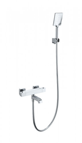 Смеситель для ванны Wonzon &amp; Woghand Stay WW-B2026-A1-CR с термостатом цвет Хром