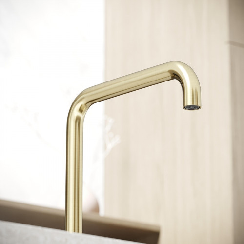 Смеситель для кухни Sancos Vela SC4013BG цвет Золото брашированное