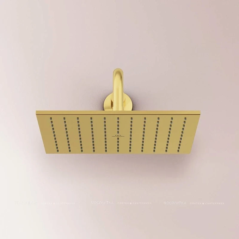 Верхний душ Ideal Standard Ideal Rain A5805A2 цвет Brushed Gold / Золото шлифованное