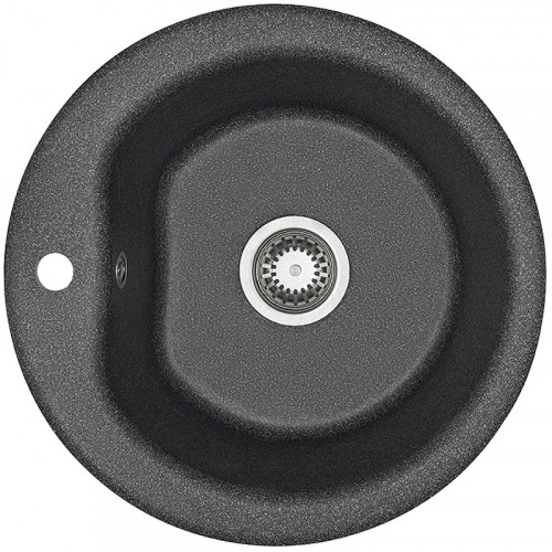 Кухонная мойка Aquaton Мида 51 1A712732MD210 Графит искусственный камень (литьевой мрамор) встраиваемый