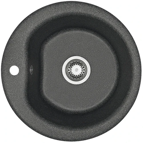 Кухонная мойка Aquaton Мида 51 1A712732MD210 Графит искусственный камень (литьевой мрамор) встраиваемый