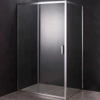 Душевой уголок Orange 160x80 E23-16080TCR профиль Хром стекло прозрачное