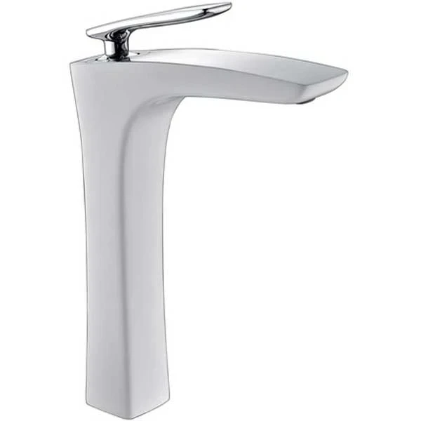 Смеситель для раковины Timo Helmi 4011/00-16F Хром Белый на столешницу