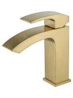 Смеситель для раковины Wonzon & Woghand Fit WW-88139009-BG цвет Брашированное золото